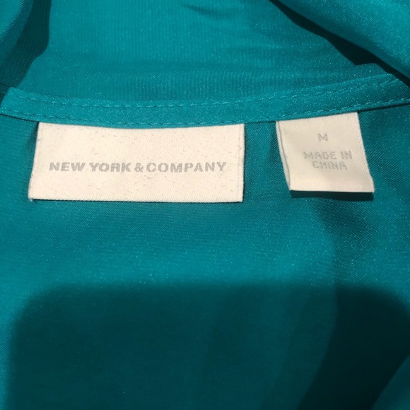 Turqoise Blouse - Picture 3 of 3